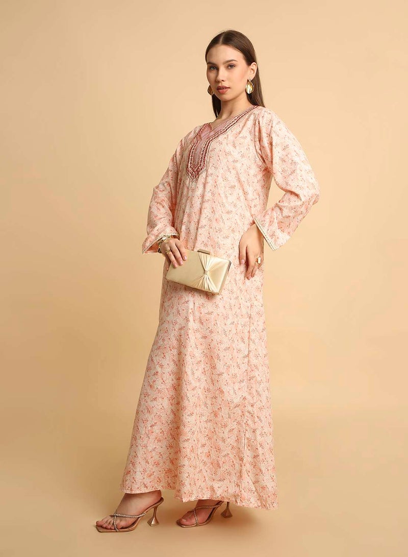 HANA & SARA Modern Arabic Jalabiya for Women Featuring Premium Soft Fabric - Image 5
